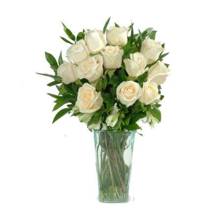 Eternal Affection - 12 Stems In Vase